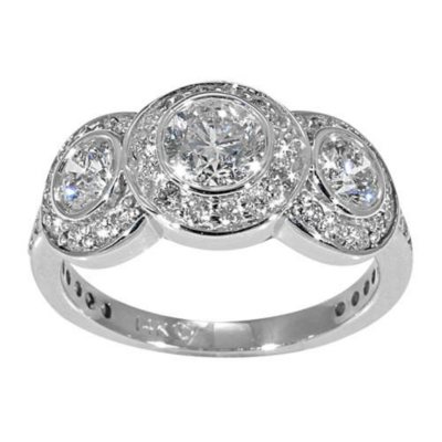 1.50 ct. t.w. 3-Stone Diamond Ring (G-H, SI2)
