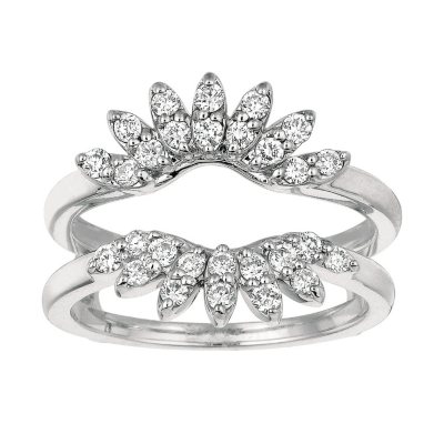 0.56 ct. t.w. Round-Cut Diamond Ring Guard (I, I1)