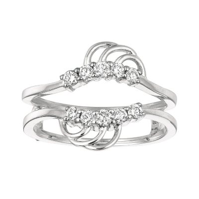 0.32 ct. t.w. Round-Cut Diamond Ring Guard (I, I1)