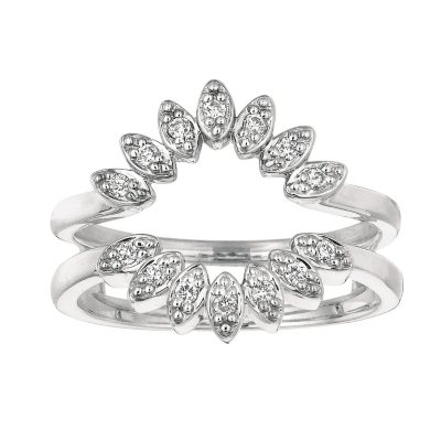 0.14 ct. t.w. Round-Cut Diamond Ring Guard (I, I1)
