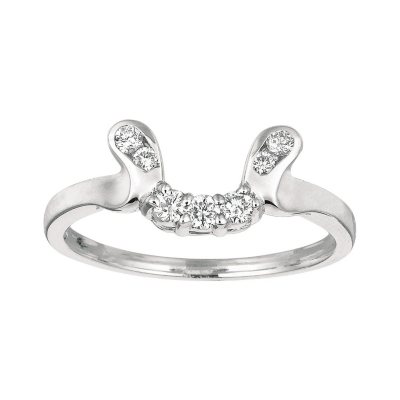 0.21 ct. t.w. Round-Cut Diamond Wrap Ring (I, I1)
