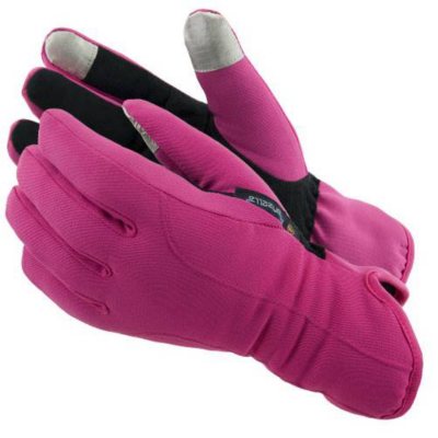Manzella Softshell Women's Commuter Gloves with TouchTip™ - Pink