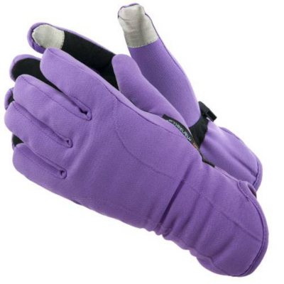 Manzella Softshell Women's Commuter Gloves with TouchTip™ - Purple