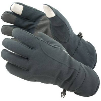 Manzella Softshell Men's Commuter Gloves with TouchTip™ - Graystone
