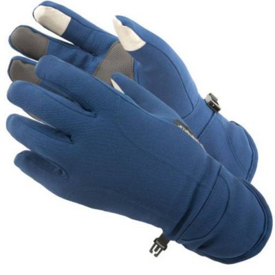 Manzella Softshell Men's Commuter Gloves with TouchTip™ - Nautical Blue