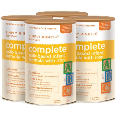 Simply Right Complete Infant Formula - 4 pk.