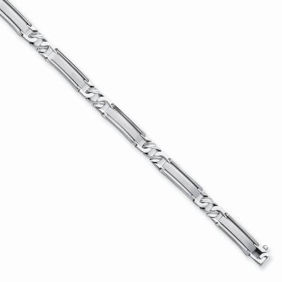 Men's Bracelet in 14K White Gold