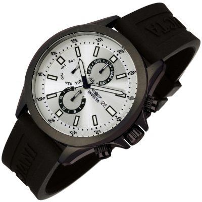 Invicta Specialty Sport Men's Watch - Black Dial with White Face