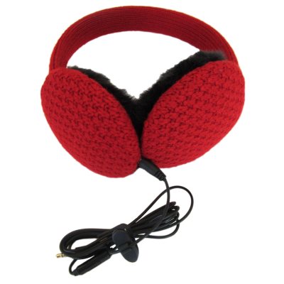 Lobers Fashion Earmuffs Wired for Sound - Red