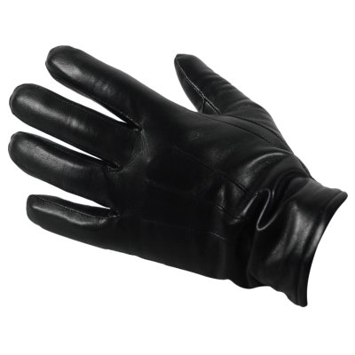 Men's Premium Lambskin Leather Gloves - Black