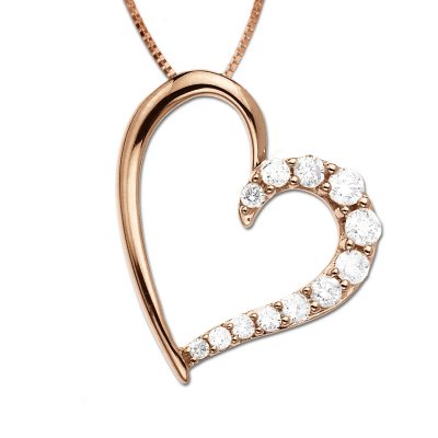 .25 ct. t.w. Diamond Heart Pendant