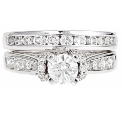 2.0 ct. t.w. Regal Diamond Bridal Ring in 14K White Gold (I, SI2)