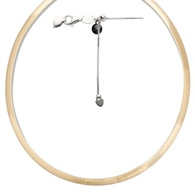 Love, Earth® Adjustable and Reversible Omega Necklace