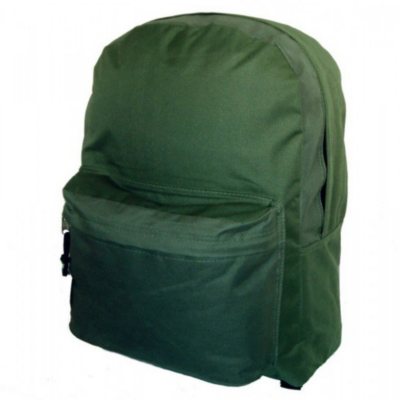 Bazic 18" Backpacks - Green - 36 pk.