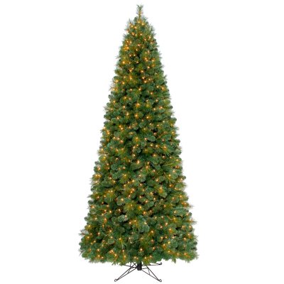 9' Windsor Slim Prelit Christmas Tree