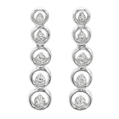 .50 ct. t.w. Diamond Journey Earrings (I, I1)