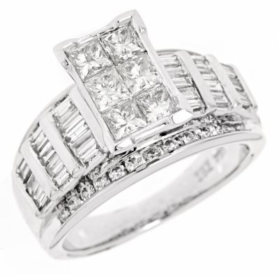 Discount diamond wedding rings sets