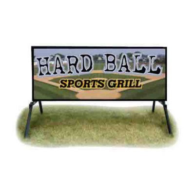 Custom Portable Sign - Double Sided 40" x 8'
