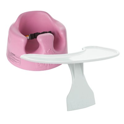 Bumbo Floor Seat and Tray - Rose Pink