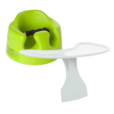 Bumbo Floor Seat and Tray - Lime