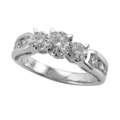 1.45 ct. t.w Round Diamond Ring (I, I1)