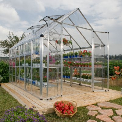 Snap & Grow Silver Greenhouse - 8' x 20'