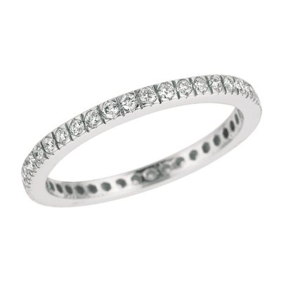 Micro Prong-Set Diamond Eternity Band (H-I, I1)