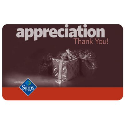 Appreciation Gift Card