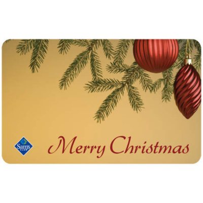 Ornament Gift Card
