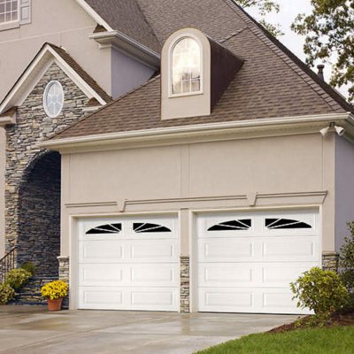 Amarr WeatherGuard" Garage Door - Sunray Long