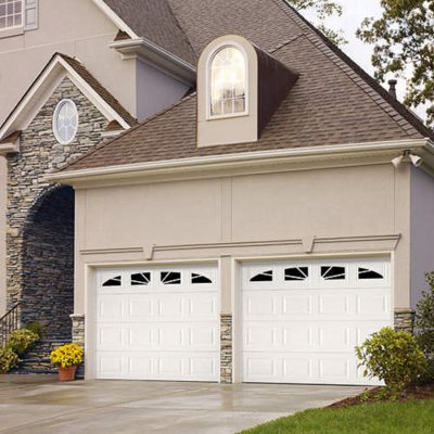 Amarr WeatherGuard" Garage Door - Sunray Short