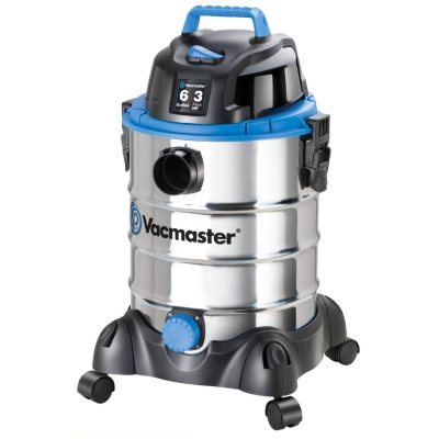 Vacmaster 6 Gallon\/3 Peak HP Stainless Steel Wet\/Dry Vacuum