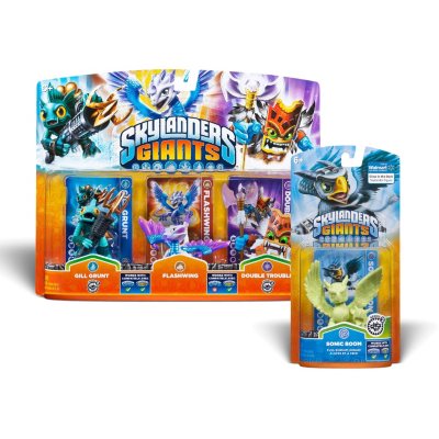 Skylanders Triple Pack with 1 Single Character (you choose!)