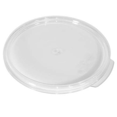 Lid For 12/18/22 Qt Round Clear - 6 Pk.