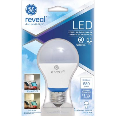 GE LED Reveal® 11 Watt A-19 Replacement Bulb