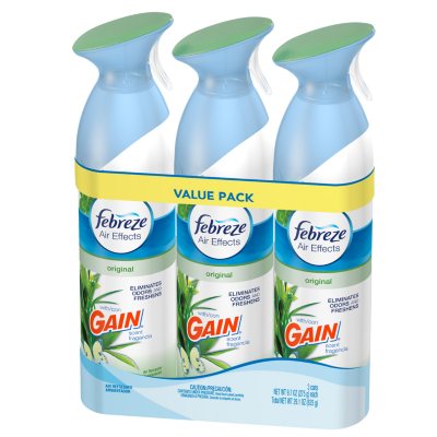 Febreze Air Effects - Original Gain Scent - 3 pk.