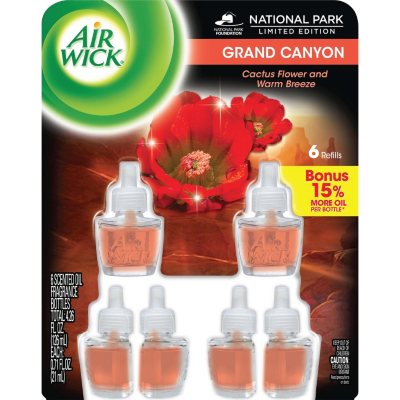 Airwick Scented Oils - Grand Canyon Scent - 6 Refills