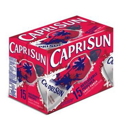 Capri Sun Spouted Fruit Punch Ready to Drink  11.2 oz. - 15 ct.