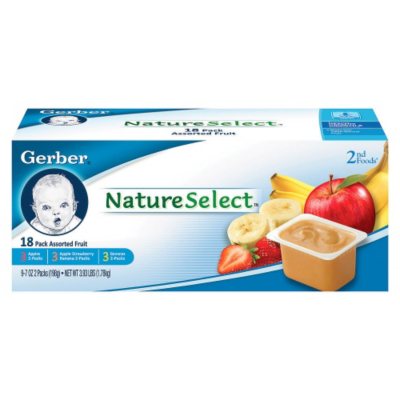 Gerber 2nd Foods Fruit - 18 pk. - 3.5 oz.