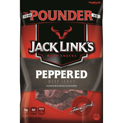 UPC 017082702401 product image for Jack Link's Peppered Beef Jerky - 16 oz. | upcitemdb.com