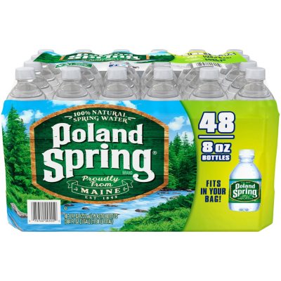 Poland Spring Bottled Water, 48/8 Oz.