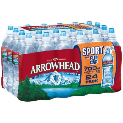 Arrowhead Bottled Water with Sport Top - 24/700 ml