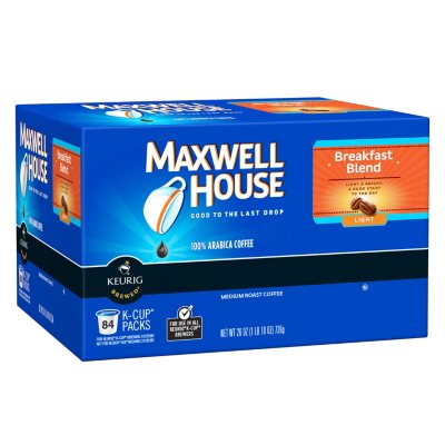 Maxwell House Breakfast Blend Coffee, Single Serve 84 ct. for Keurig KCup eBay