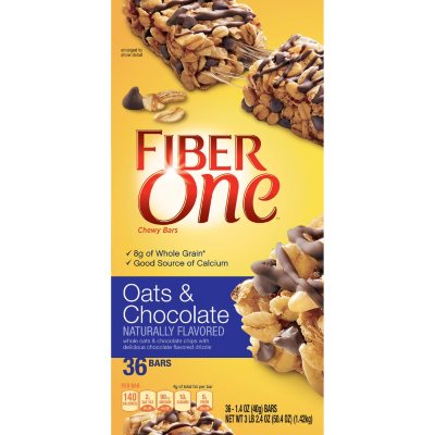 Fiber One Oats & Chocolate Chewy Bars (36 ct.)
