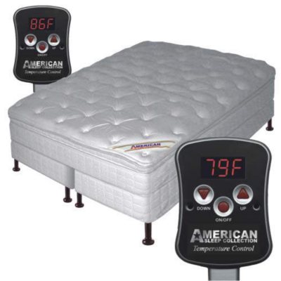 Dual Flotasia Euro-Top Mid-Fill Waterbed