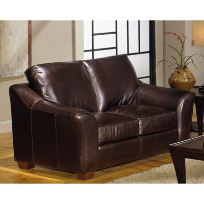 Quest Leather Regan Loveseat