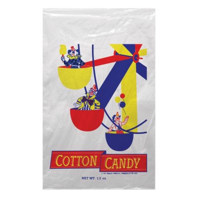 Gold Medal Ferris Wheel Cotton Candy Bags (1,000 ct.)