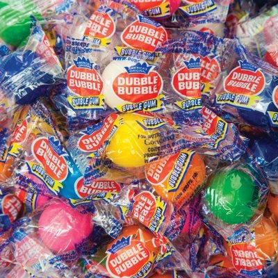 Dubble Bubble Individually Wrapped Gumballs - 850 count