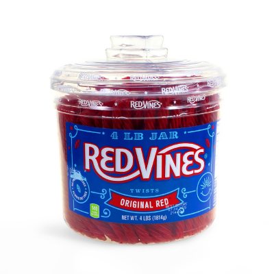 UPC 413640010436 product image for Red Licorice Twists (4 lb. Jar) | upcitemdb.com