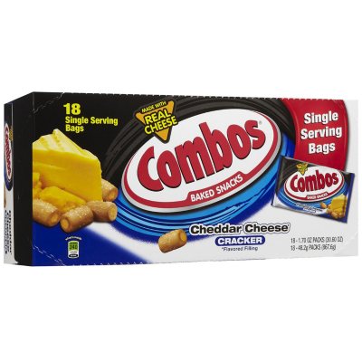 Cracker with Cheese Combos Peg Bag - 1.8 oz. Bag - 18 ct.